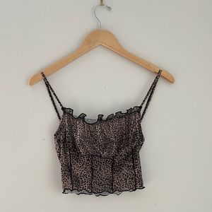 Sheer cheetah tank 🐆